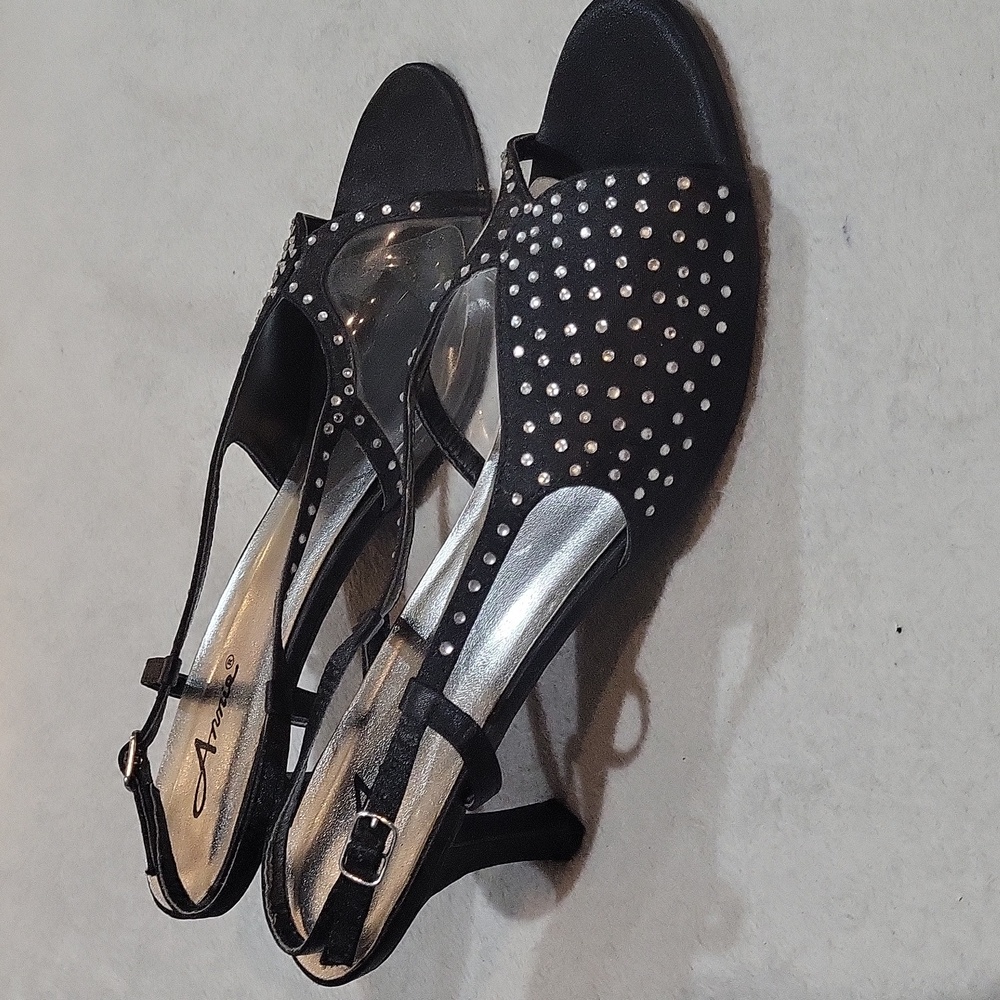 Annie Rhinestone Heels - Picture 4 of 12